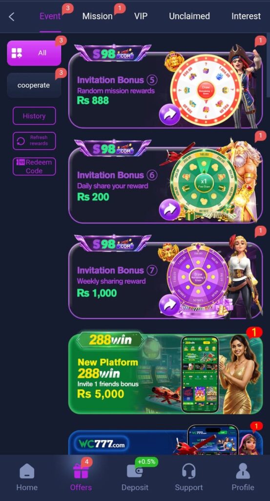 S98 Game