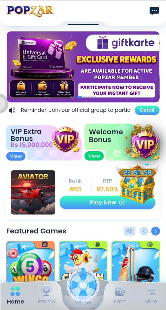 PopZar Game
